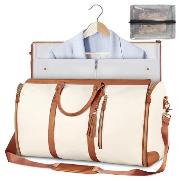 Waterproof Travel Duffle Bag for Women | Foldable Carry On Tote