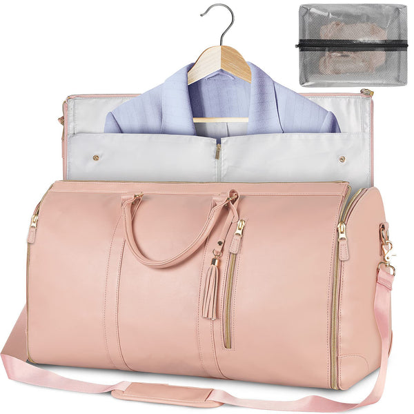 Large waterproof foldable travel duffle bag for women with spacious luggage storage